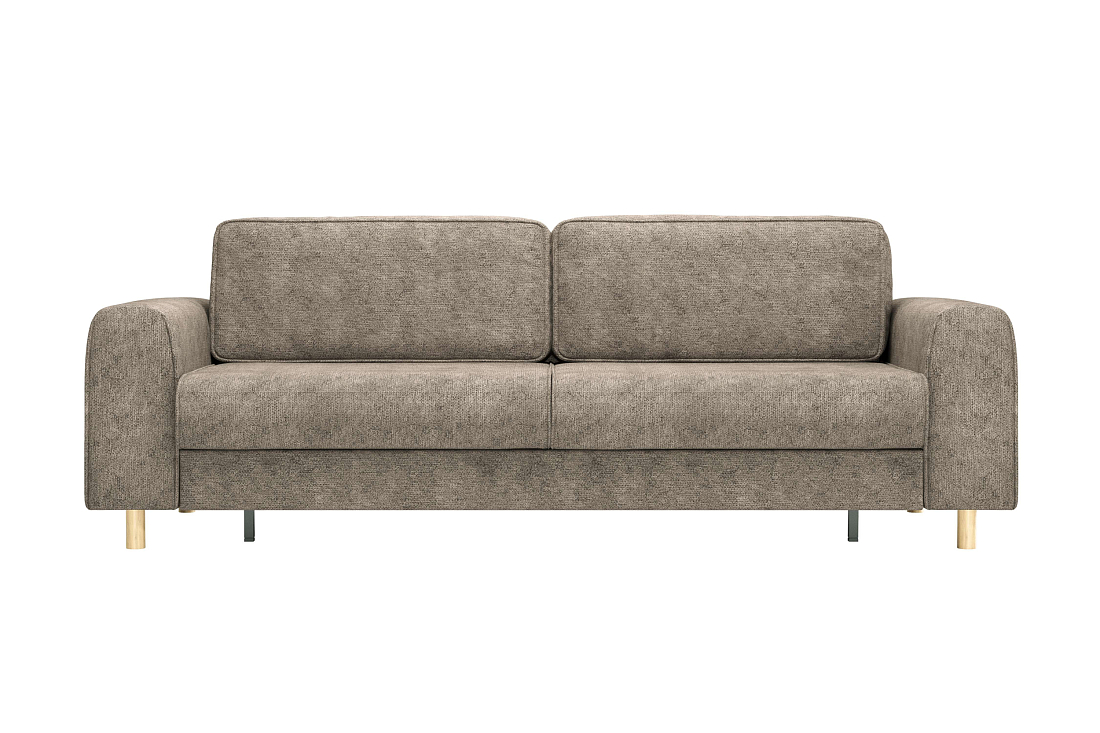 Шелдон / Диван - кровать 3-х местн. велюр sierra 4 темный беж